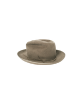 wrinkled brim hat