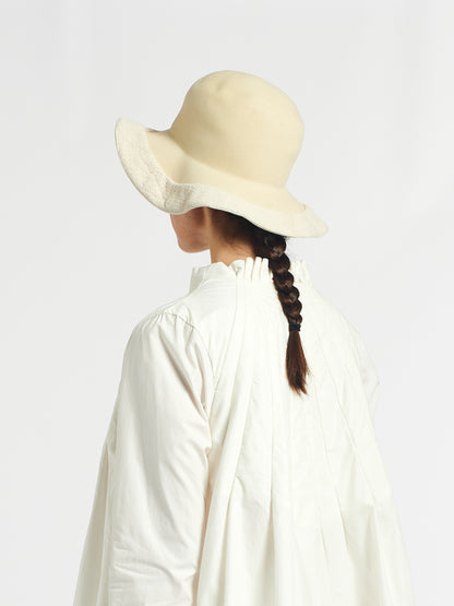 wide trim hat